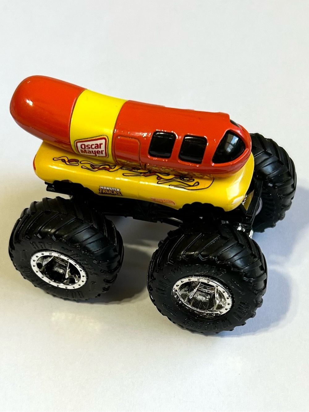 4/$20 Hot Wheels Oscar Mayer Monster Truck Weinermobile